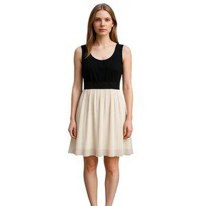 Juicy Couture Pleated Silk Blend Party Dress Ladies 8 Old Money Quiet Luxury